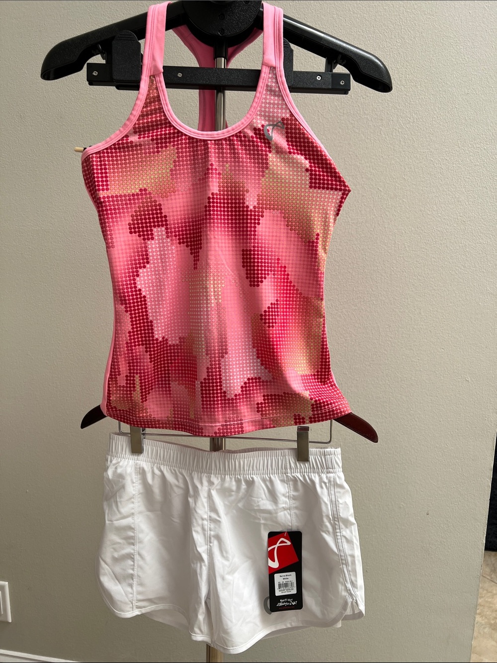 Athletic DNA Women’s Pink Activewear Set XS New